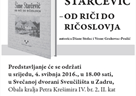 Predstavljanje knjige „Šime Starčević – od riči do ričoslovja“